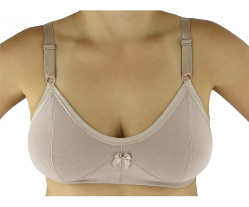 Sutia Coton Plus Size Sem Bojo Atacado Confortavel Kit De 10