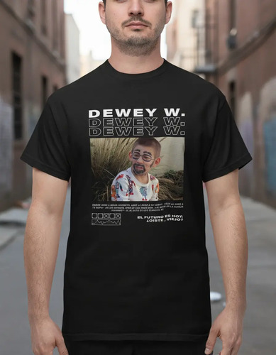 Playera Dewey Pintado Malcom El De Enmedio | Meses sin interés