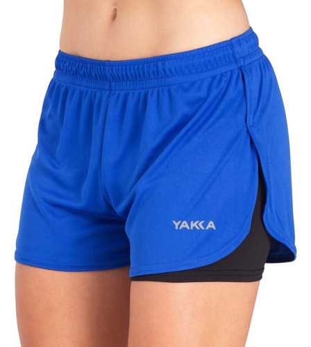 Short Running Con Calza Mujer Deportivo Gym Yakka