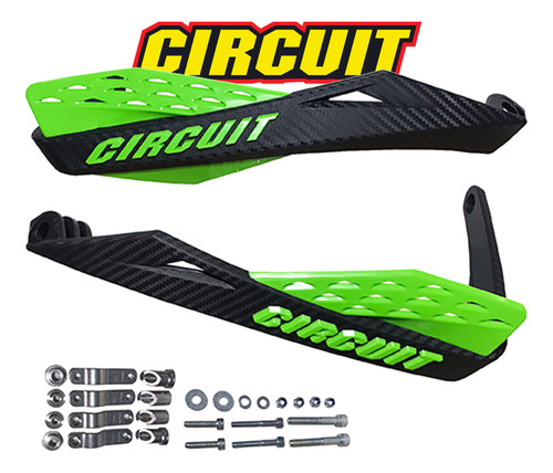 Par Protetor Mão Circuit Fenix Carbon Ii Fe Ttr 230