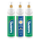 3x Repelente Icaridina Fullrepel Eco - Adulto Infantil Seco