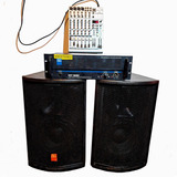 Potencia Zkx Mt500 + 2 Cajas Zkx 250 + Mixer Behringer 