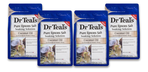 Sal Epsom Dr. Teal's 3 Pound (pack Of 4) Drtl