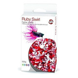 Piscis Ruby Red Swirl Betta Jewels 17oz Para Peces De Luc
