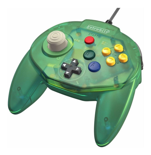 Control Retro Tributo N64 Nintendo Switch Nuevo Original
