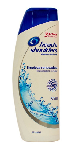 Shampoo Head & Shoulders Limpieza Renovadora 375ml