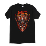 Polera Slayer Fanart Aguila Colores Metal Abominatron