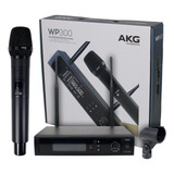 Microfone S/ Fio Akg Wp 300 Alcance 50m Dinâmico + Cachimbo