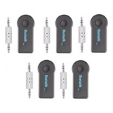 Paquete 5 Receptores Bluetooth Auxiliar 3.5 Mm Libres Bml --