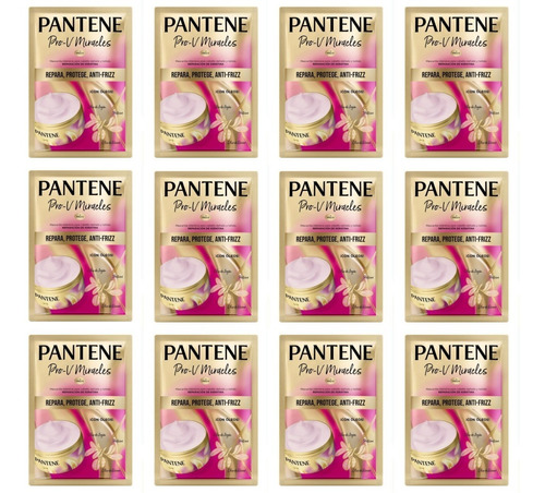 Tratamiento Pantene Reparador Keratina Argán × 12 Sobres