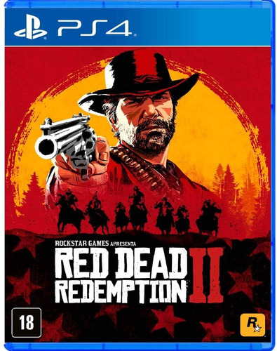 Jogo Red Dead Redemption 2 Ps4 Br Midia Fisica