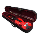 Violin Stradella 4/4 Verde Rojo Turquesa + Acc Musica Pilar