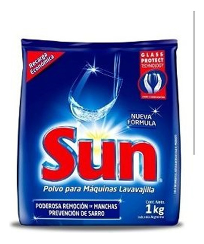 Sun Detergente En Polvo X 10 Kg 
