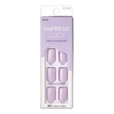 Uñas Impress Color Picture Purple