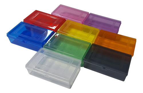 200 Tarjetero Caja Estuche Plastica Tarjeta Presentacion