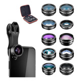 Kit Lentes 10 Em 1 Para Smartphone Celular Apl-dg10