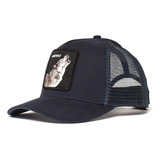 Gorra De Camionero Goorin Bros. Ajustable, Lobo - Azul