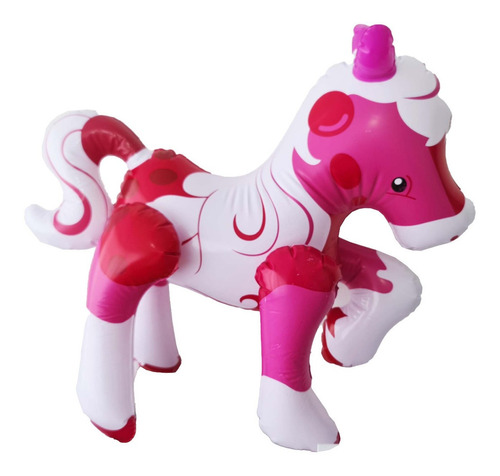 Pony Caballo Burrito Inflable Niños Juguete 