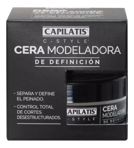 Capilatis C- Style Cera Modeladora De Definición 55 G