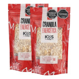 Granola Energética Kos Food Frutos Secos Apto Vegano 400g X2