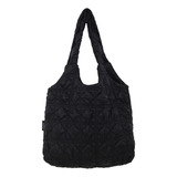 Bolso De Mano Acolchado Para Mujer, Casual, De Hobo, Moderno