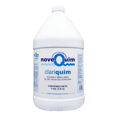 Clarificador Para Alberca Clariquim Galon 3.8 Lts Novequim | Envío gratis