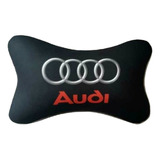 Almohadon Cervical Auto Apoya Cabeza Viscoelastico Logo Audi