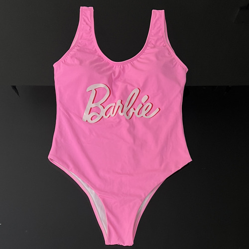 Vestido De Baño Enterizo De Barbie - Nuevo, Talla M