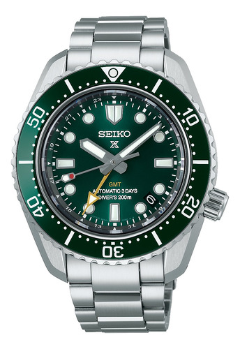 Relógio Seiko Prospex Spb381j1 Gmt Marine Green Automático