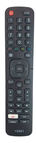 Control Remoto P/tv Led Smart Hisense - Bgh - Sanyo - Noblex