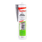 Sellador Silicona Acetico Multiuso Transparente Fischer 280m