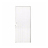 Porta Sanfonada Pvc Polifort 210cmx90cm Branco Neve Jf