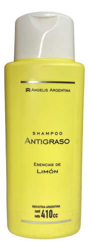 Shampoo Antigraso Esencias De Limón Angelis Argentina