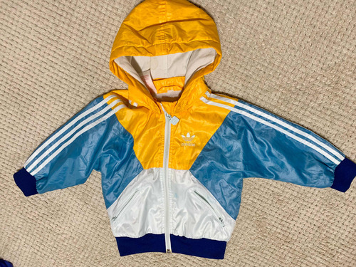 Camperita adidas Original Niños Talle 18m Lee La Descripción