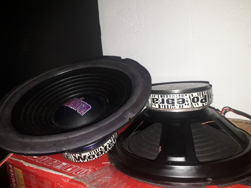 Vendo Dos Parlantes Negros Marca Zebra 12 