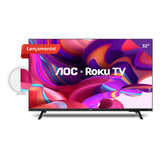 Smart Tv 32 Hd Roku Tv 32s5135/78g Preta Aoc Bivolt