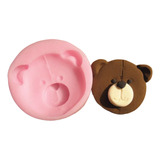 Molde De Silicone Urso Confeitaria E Biscuit