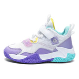 Zapatillas De Baloncesto Para Niños New Fashion Mesh