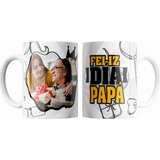 Taza Ceramica Dia Del Padre Con Foto Personalizada