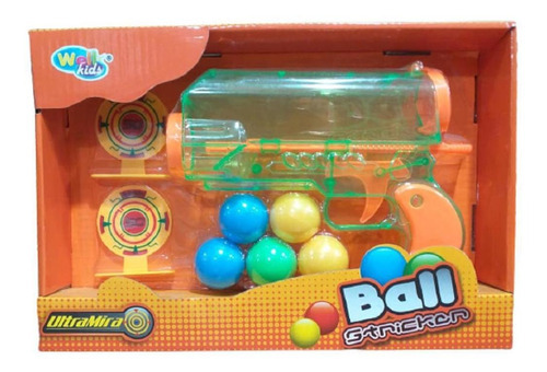 Lançador De Bolinhas Ball Stricker Wb4214 - Well Kids