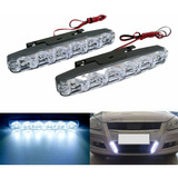 Faro Led Kit  Luces Auxiliares Drl Led Cree Diurna X2 Xenon