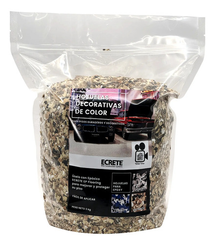 Hojuelas, Flakes Decorativas Para Resina Epoxi (3 Kg)