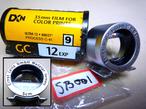 Leica Leitz Raro Ótimo Visor Sboii P/ Lente 50mm