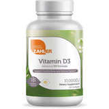 Vitamina D3 120 Capsulas - Zahler - Unidad a $1678