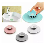 Tapón Silicona Bañera Drenaje Residuo Flexible Baño Bacha X2