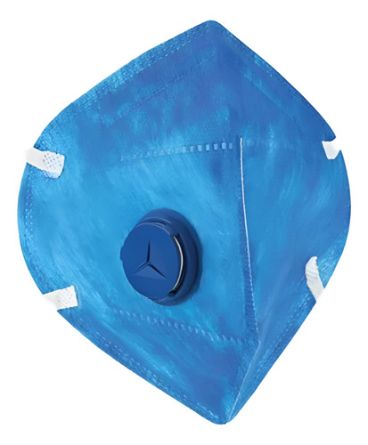 Máscara Pff2 N95 Com Válvula Ca 38503 Epi Kit Com 100 Un