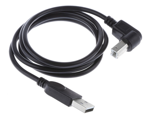 Cable De Impresora Usb2.0 Enchufe Macho A Ángulo Recto Tipo