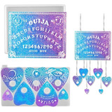 Moldes Silicona Güija Ouija Gótica Tabla  Accesorios Resina 