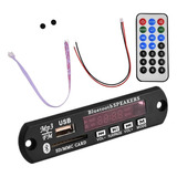 Modulo Decodificador De Audio Bluetooth Sd Usb Fm 5 Piezas