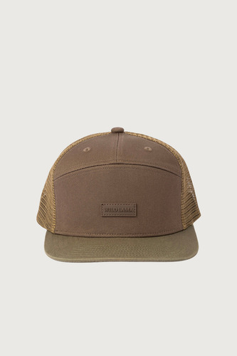 Jockey Five Panel Algodón Orgánico Café Wild Lama